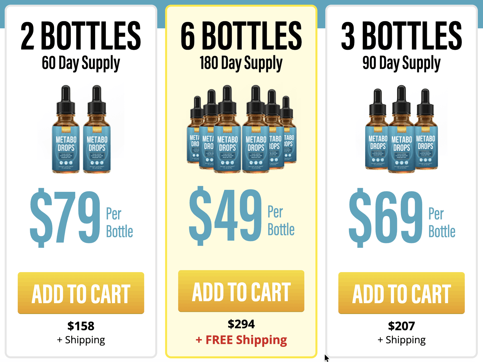 Metabo Drops bottle – order now